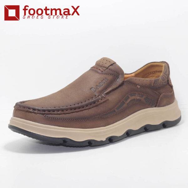  Men's Casual Leather Slip-On Shoes - Style and Comfort