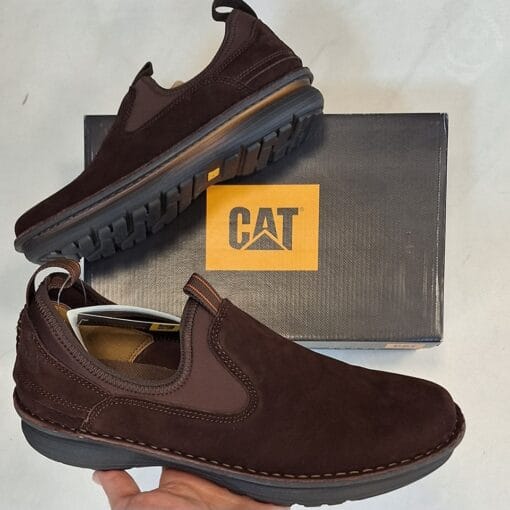 CAT boot shoes, casual leather shoes premium Grade men's shoes Black/brown/Gray