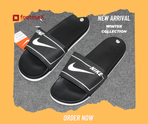 Nike slides slipper EVA Casual slipper black/white/ash