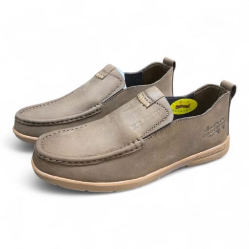 Men's Brown Leather Casual shoes- Classic Style, Timeless Comfort