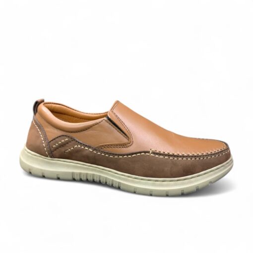 Casual Leather Slip-On Shoes - Style and Comfort