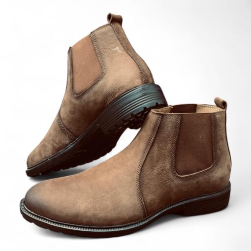 Men's Leather Chelsea Boots - Style and Comfort