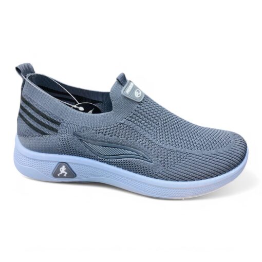  Men's Breathable Knit Slip-On Sneakers - Comfort and Style