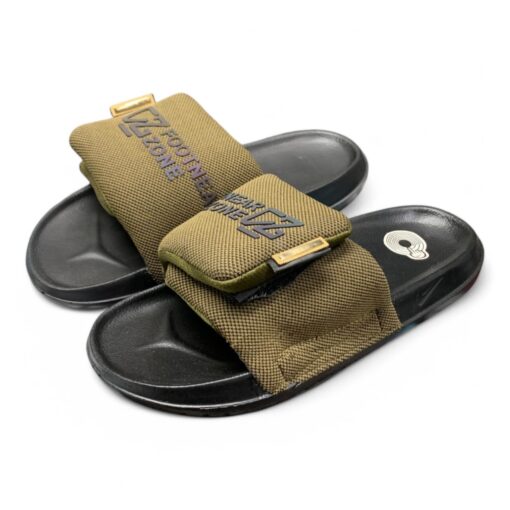 Men's Utility Slides - Comfort and Style with a Functional Pocket