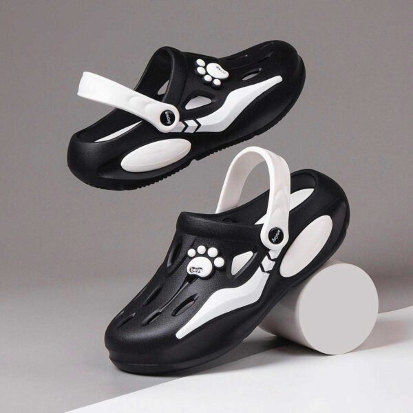 Men Comfortable EVA Garden Clogs, Closed Toe Sandals For Indoor/Outdoor Home And Beach Use, Soft Sole Ventilated Shoes